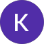 Purple circle avatar with white letter K